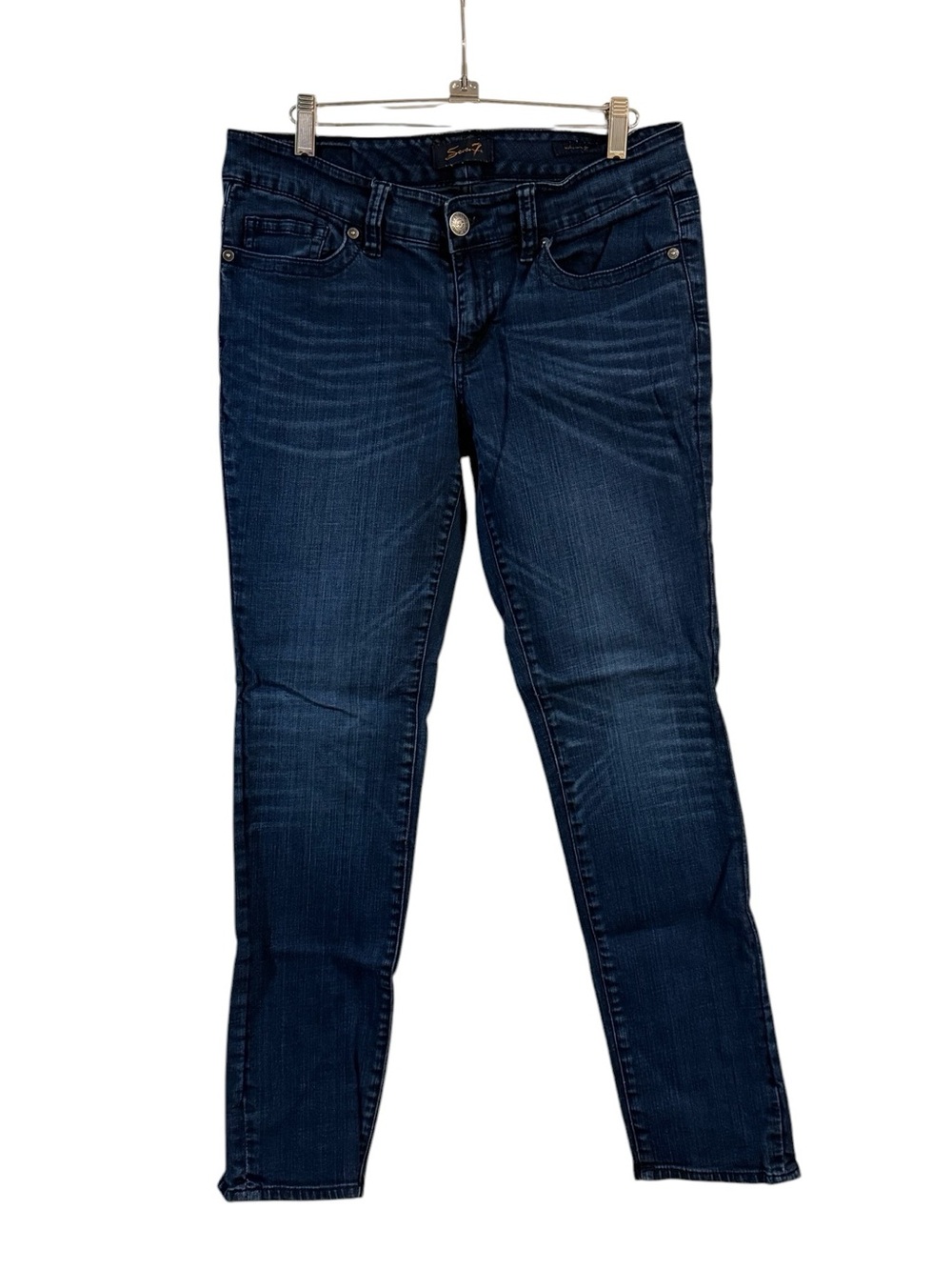 Seven 7 Jeans Size 8 Skinny Dark Wash Legging Jean